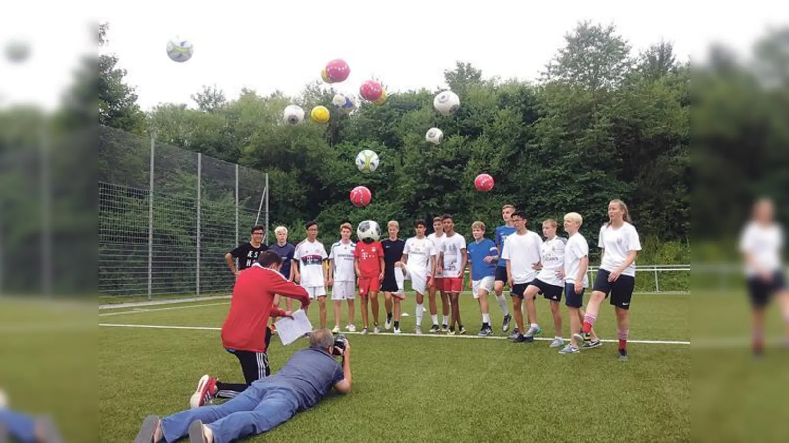 Neue Coaches: Die Übernahme von Verantwortung ist gut für die Entwicklung der Schüler.	 (Foto: VA)