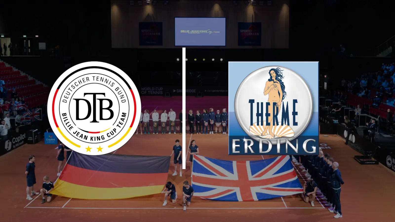 Die Therme Erding wird Sponsor des Billie Jean King Cup Teams. (Foto: Therme Erding)