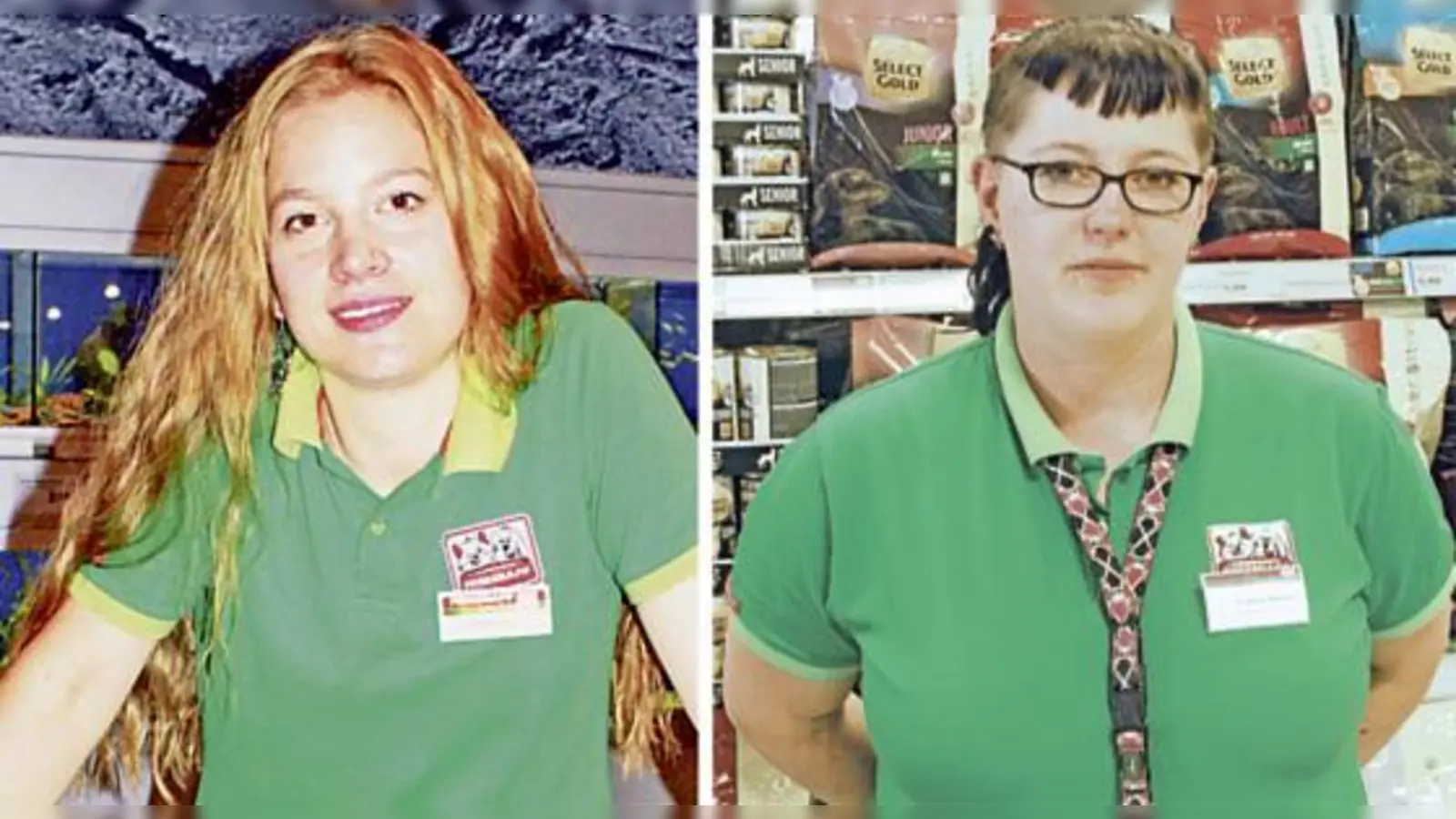 Susanne Gottschilch, Zoofachhändlerin der Fa. Fressnapf Freimann und Angelika Bauer-Presicce, Fachfrau der Fa. Fressnapf Unterhaching, beraten Sie gerne.	 (Foto: Fressnapf München)