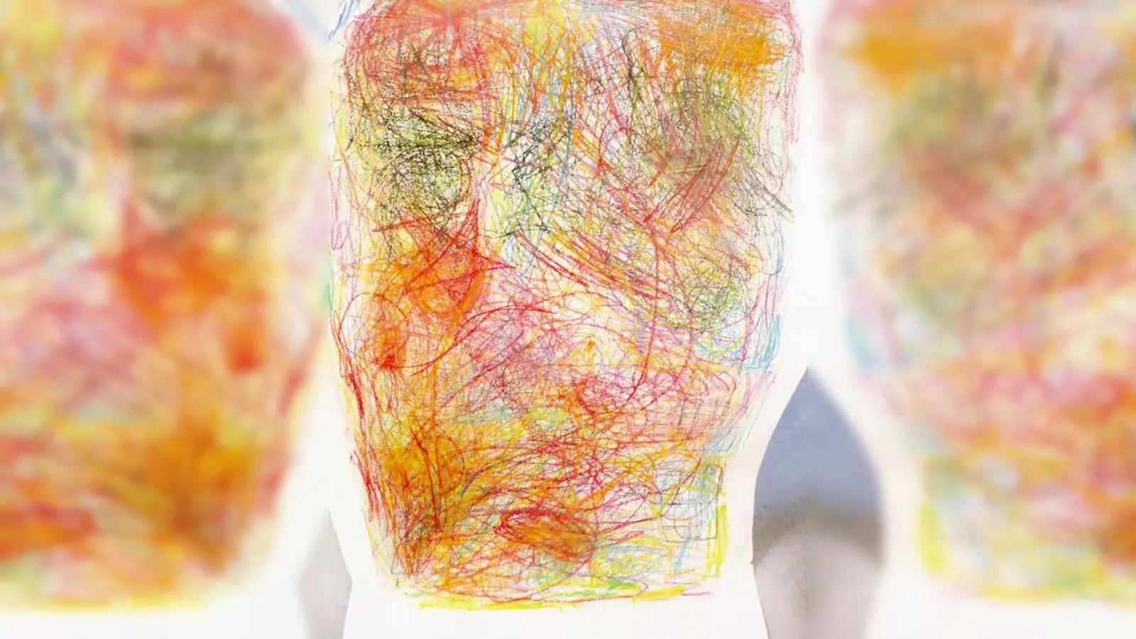 Experimentieren können Kleine beim »Kinder-Kunst-Raum«. 	 (Foto: VA)