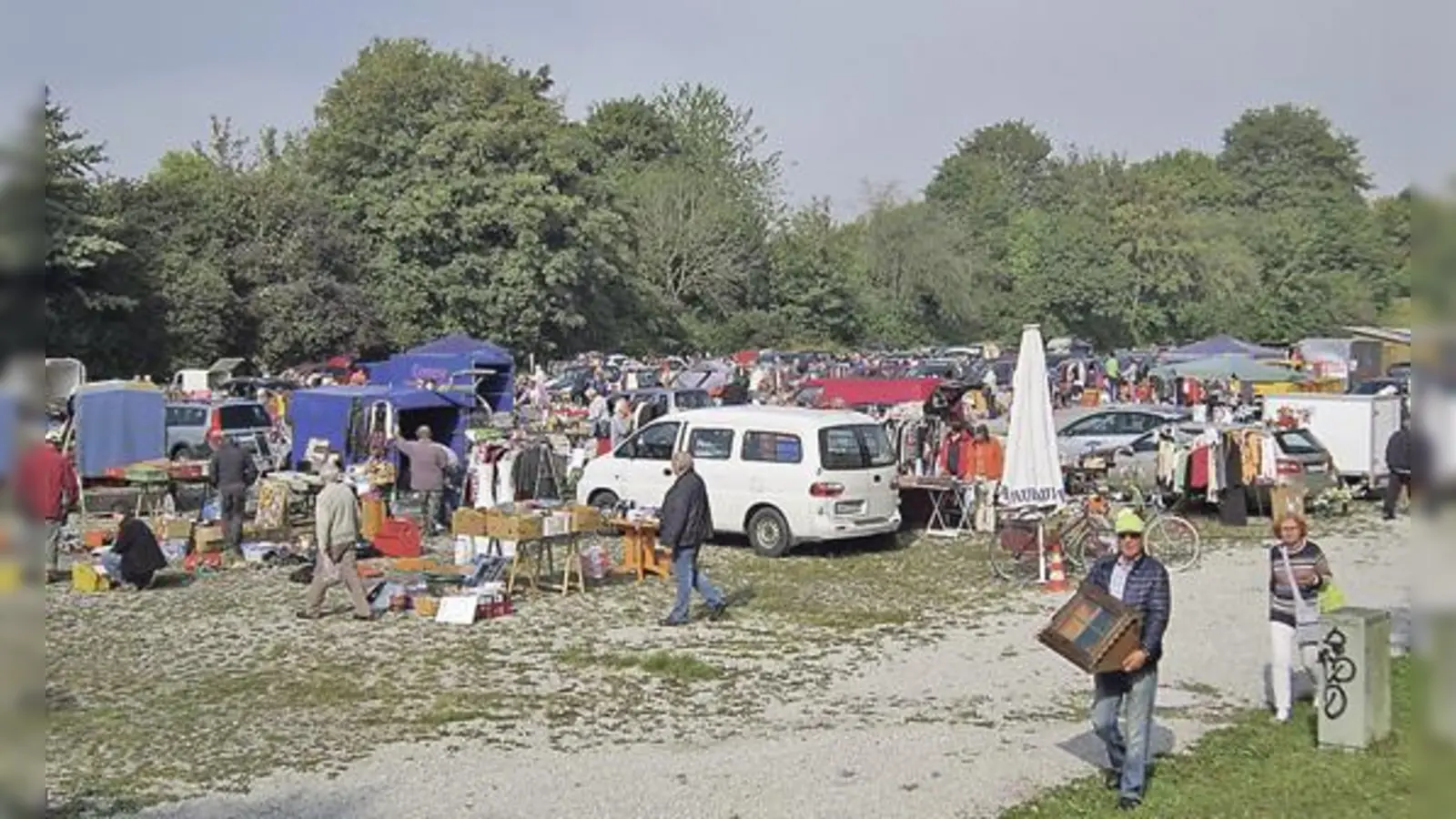 Stöbern und feilschen am 25. Juni am Volksplatz am Glagenbachweg in Neufahrn.	 (Foto: VA)
