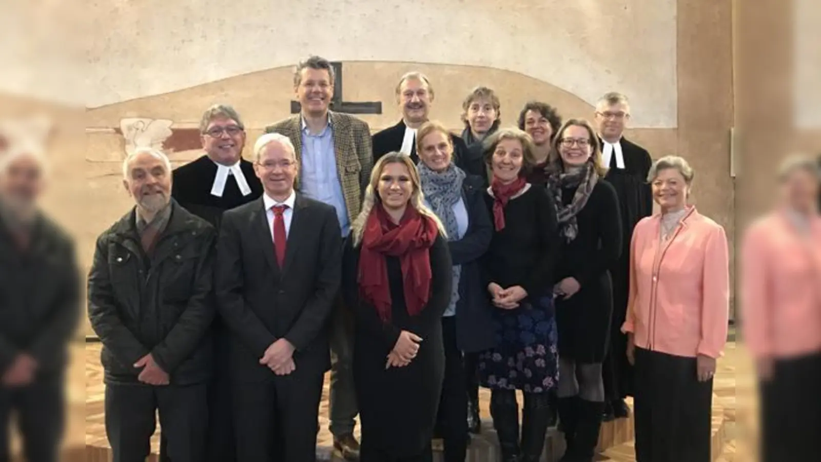 Die drei Pfarrer der Emmauskirche: Andreas Lay, Christoph Reichenbacher und Wolfgang Bomblies (Krankenhausseelsorger) freuen sich auf eine gute Zusammenarbeit mit dem frisch gewählten Pfarrgemeinderat.  (Foto: hw)