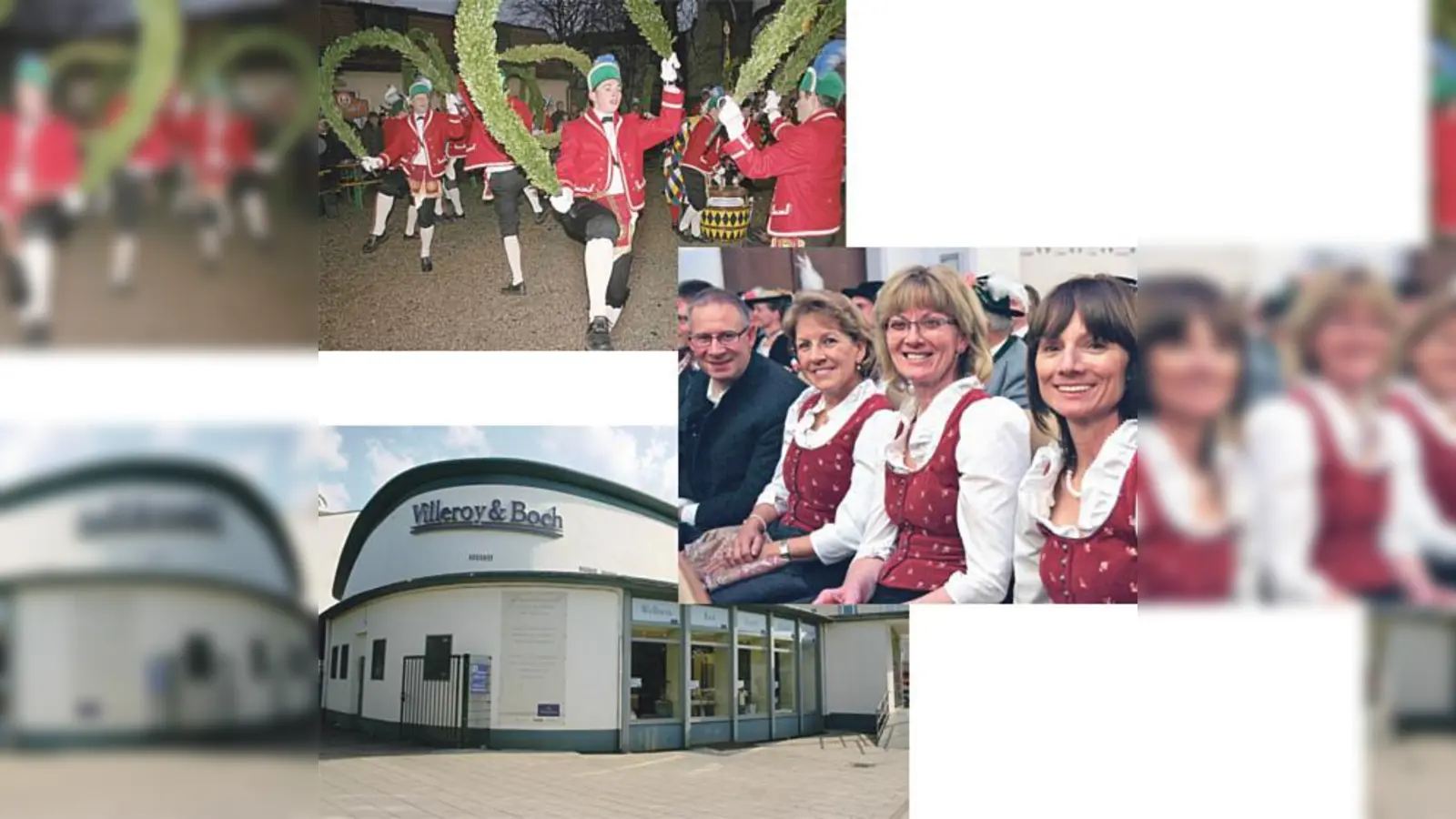 Die Kulturerhaltung prägte dieses Jahr die Stadtteile: Die Schäffler (oben), der Dreigesang (r.) und die Giesinger Flunder (unten).   (Fotos: Privat/Hirt/HH)