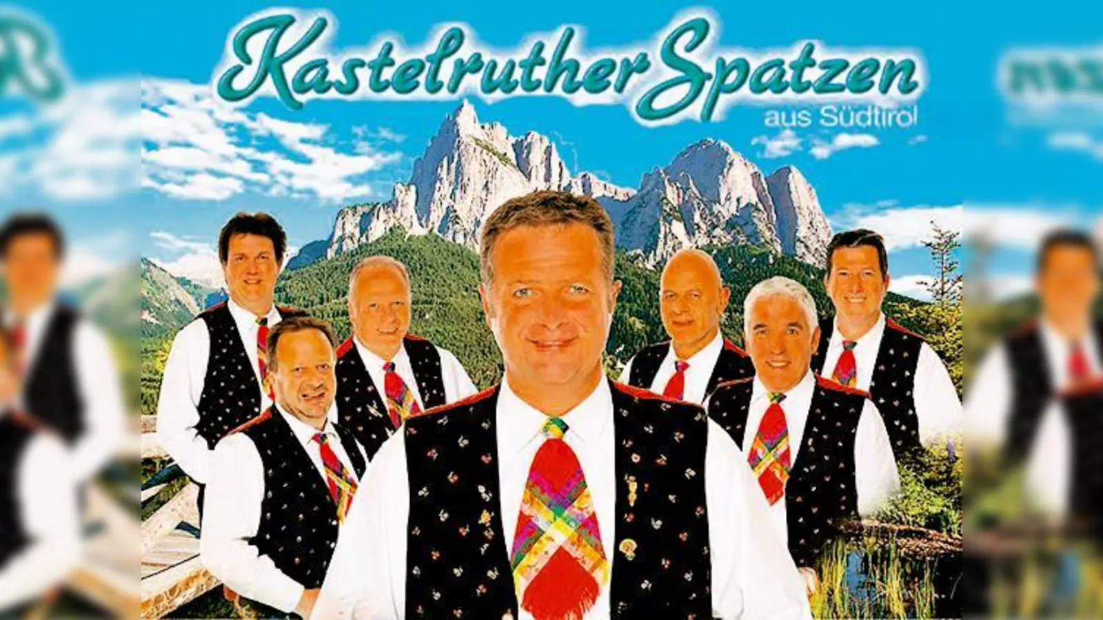 Die »Kastelruther Spatzen«  sichere Publikumsmagneten bei den Jubiläumsfeierlichkeiten. 	 (Foto: VA)