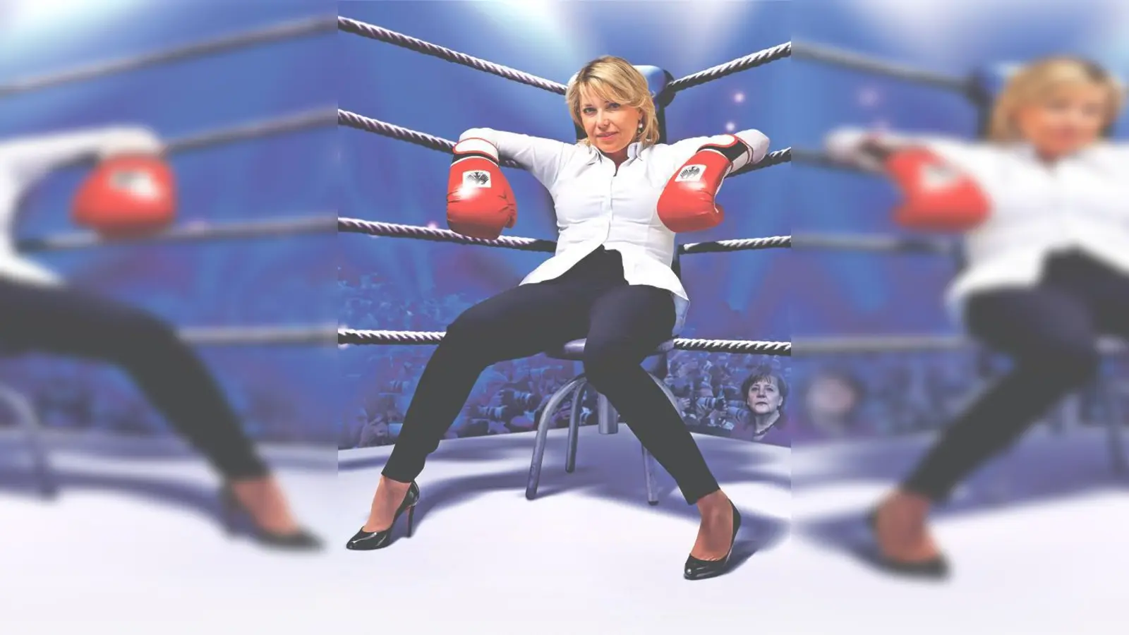 Simone Solga und Angela Merkel haben einiges gemeinsam: Beide stammen aus Ostdeutschland.	 (Foto: VA)