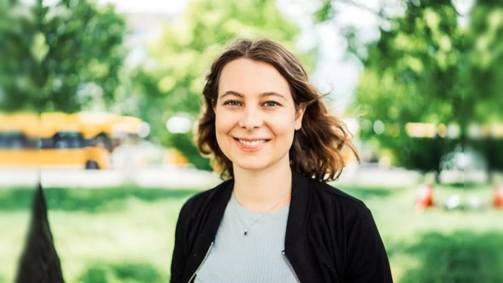 Jamila Schäfer, Bundestagskandidatin (Grüne) im Wahlkreis München Süd. (Foto: Elias Keilhauer)