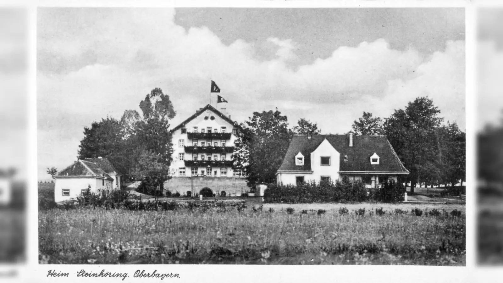 Das „Lebensborn“-Heim Steinhöring im Jahr 1936. US-amerikanische Truppen fanden hier mehr als 150 Kinder vor, die versorgt werden mussten.  (Foto: Heimatverein)