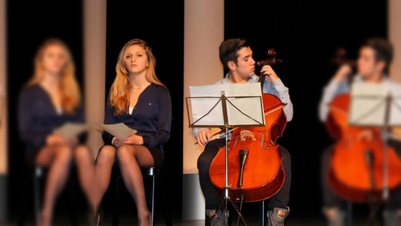 »Tag der Quellen«: Schüler der Simmernschule haben aus Tagebucheinträgen aus der Zeit des NS-Regimes vorgelesen.	 (Foto: Schule)