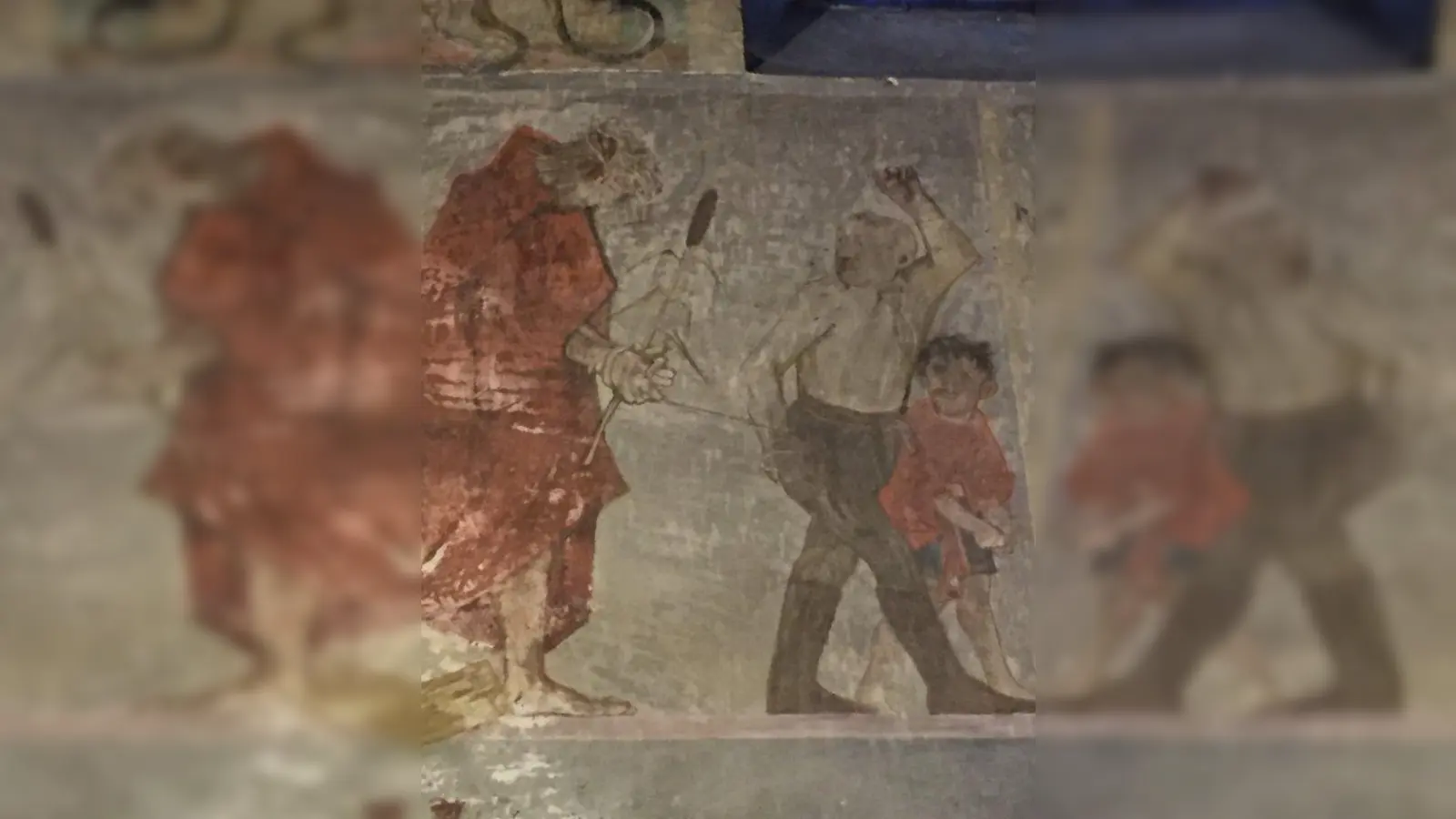 Die Fresken zeigen den Kreuzweg. (Foto: St. Hedwig)