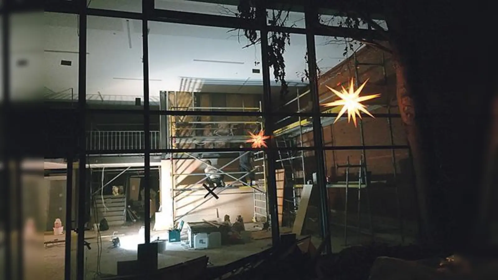 Derzeit wird noch gearbeitet, aber am 6. Januar wird der Anbau der Michaelskirche eingeweiht. (Foto: VA)