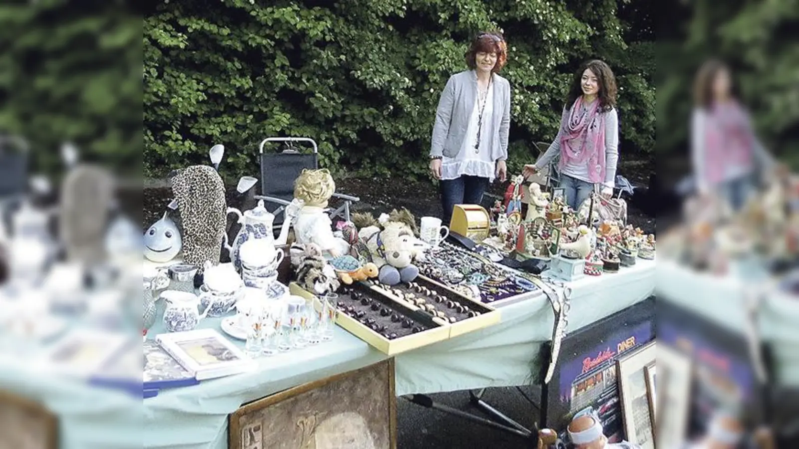 Typische Flohmarkt-Schätze.	 (Foto: privat)