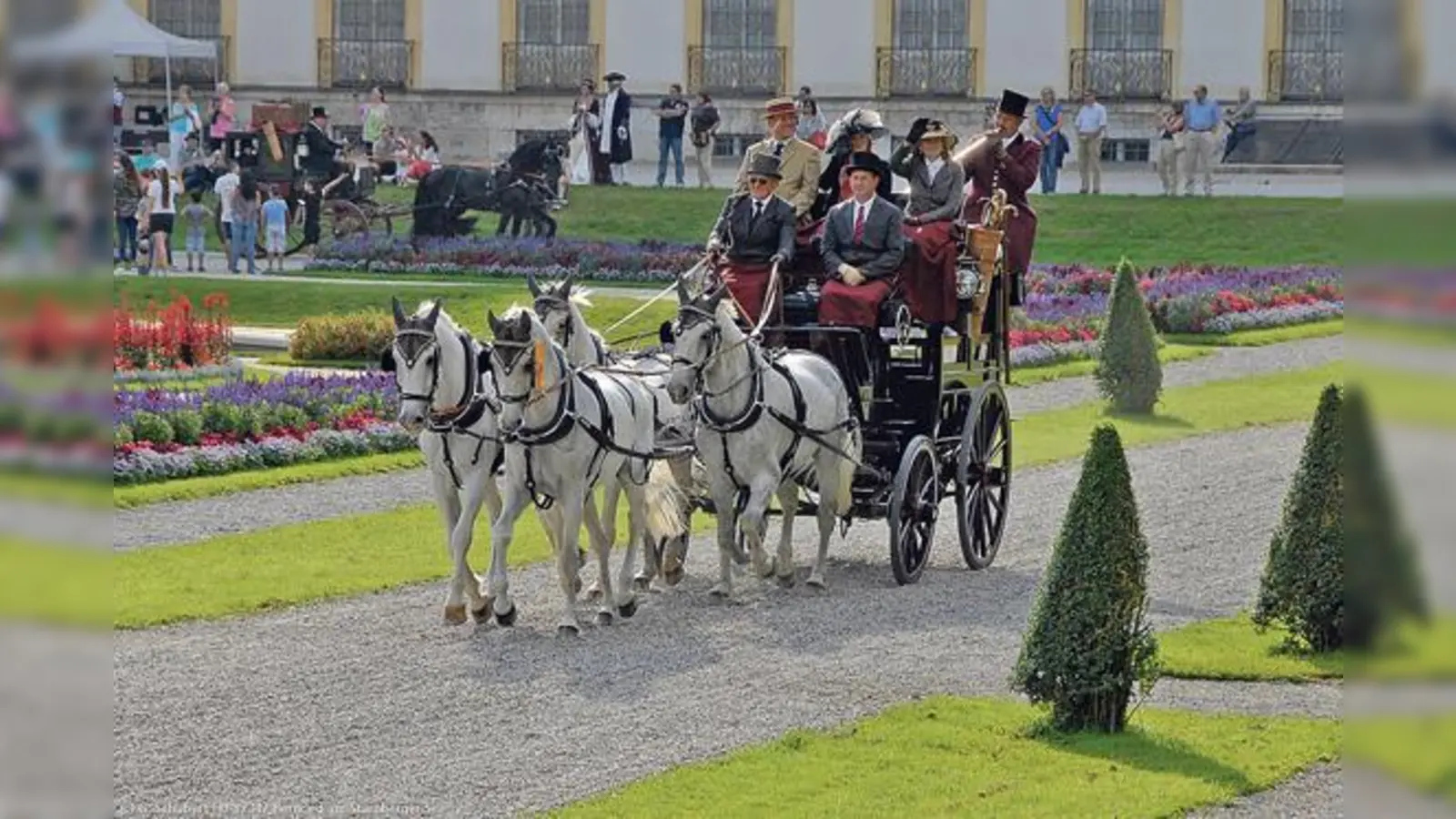 Historische Kutschen sind auch dieses Mal wieder bei der Jagd- und Kutschengala zu bestaunen.	 (Foto: G. Schubert, Bernried)