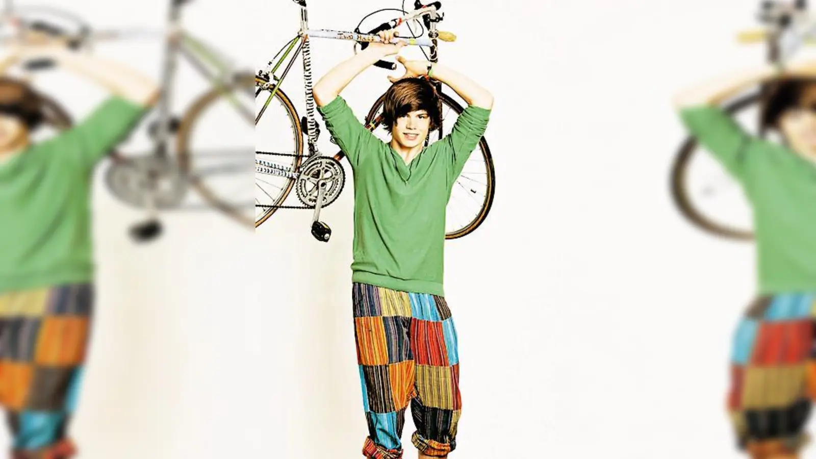 Der Münchner »Radlstar« Andy will bis nach Indien ­radeln.  (Foto: LHM)