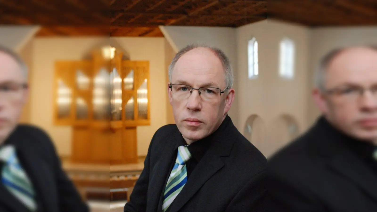 Organist der Himmelfahrtskirche: Klaus Geitner. (Foto: Richard Stry)