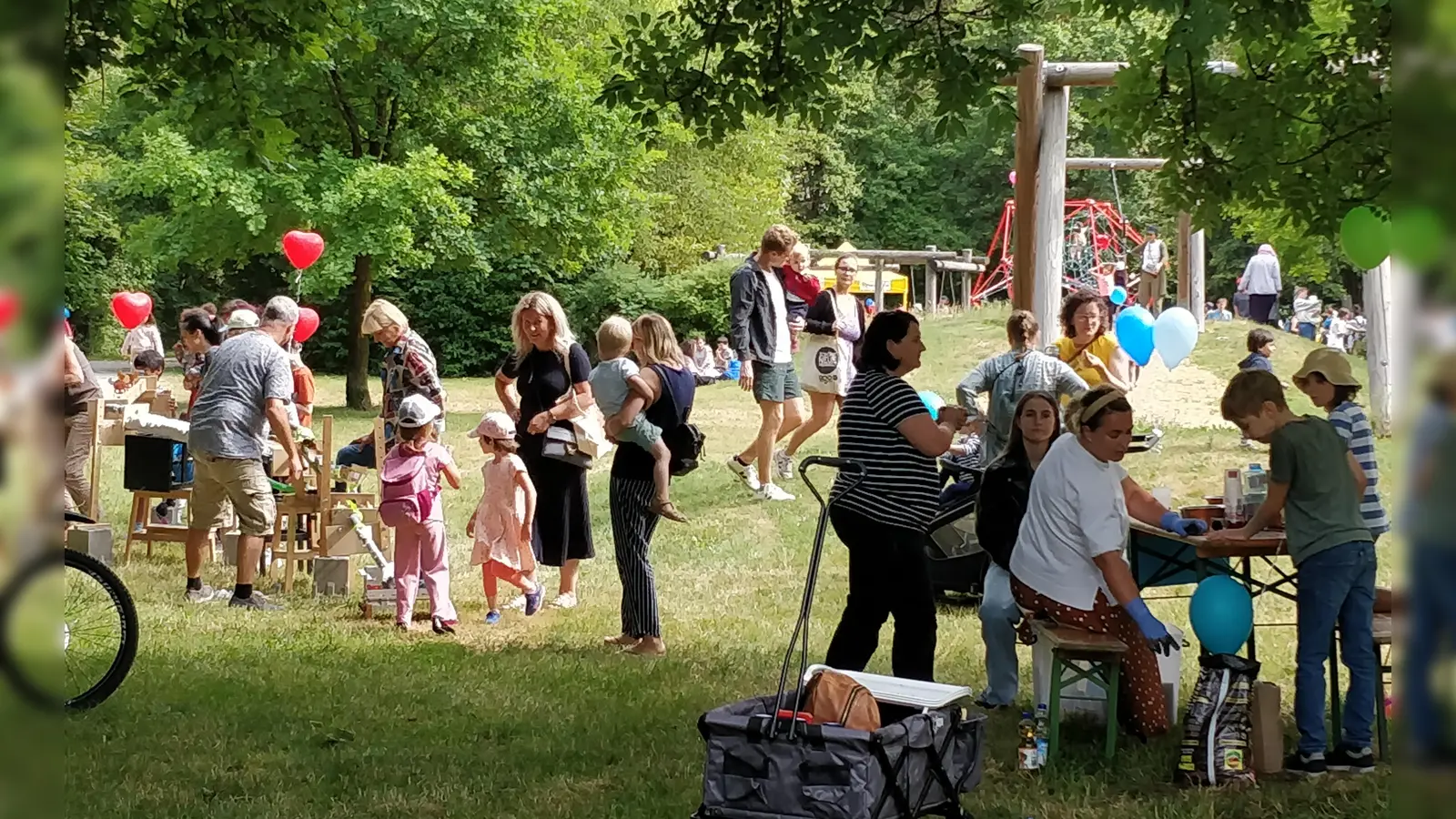 Das Spielfest am Hartmannshofer Bächl findet am 7. Juni zum dritten Mal statt. (Foto: VA)