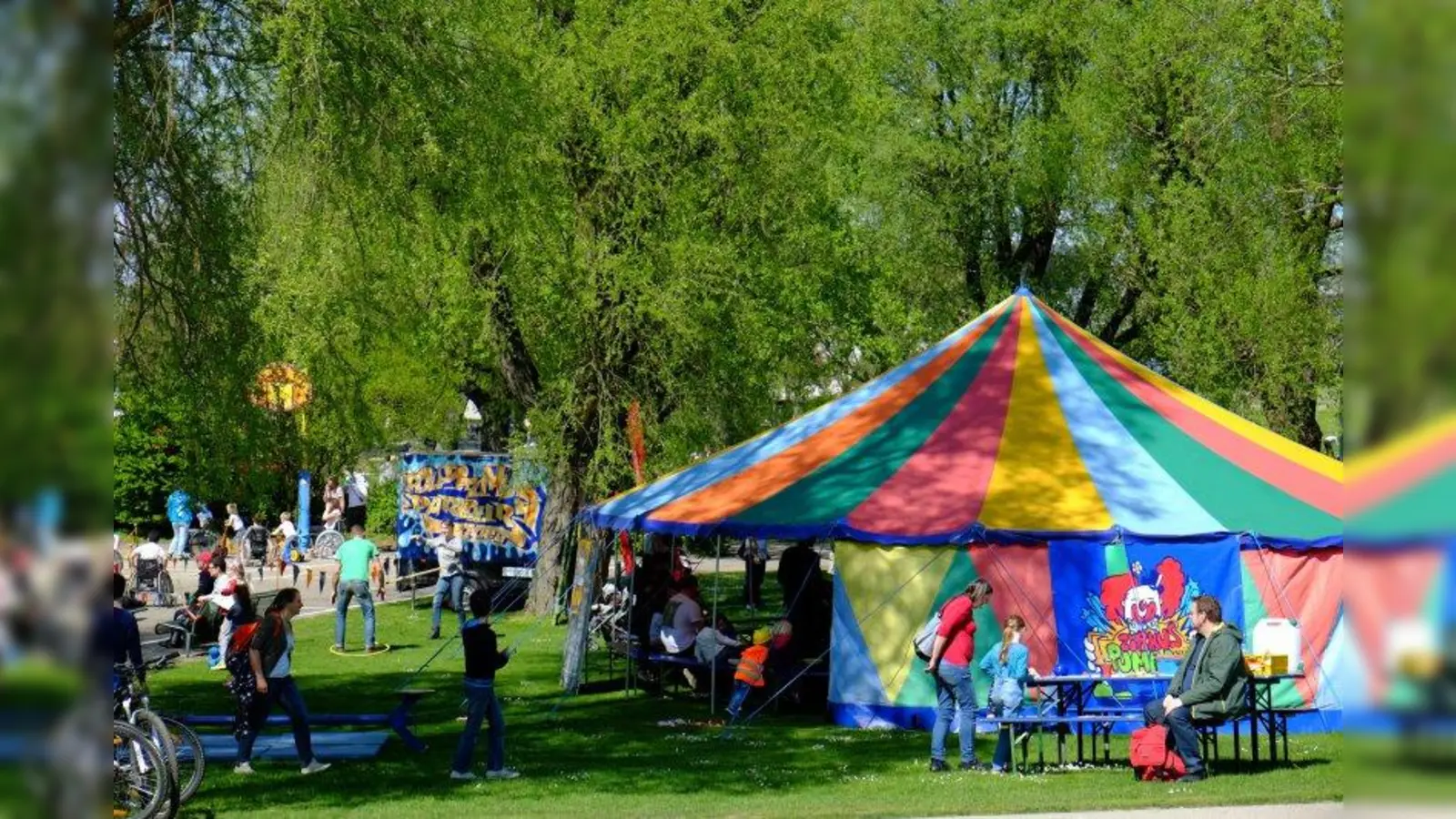 Beim Zirkus Pumpernudel können Laimer Kinder ihr Zirkustalent ausprobieren. (Foto: Alexander_Wenzlik)