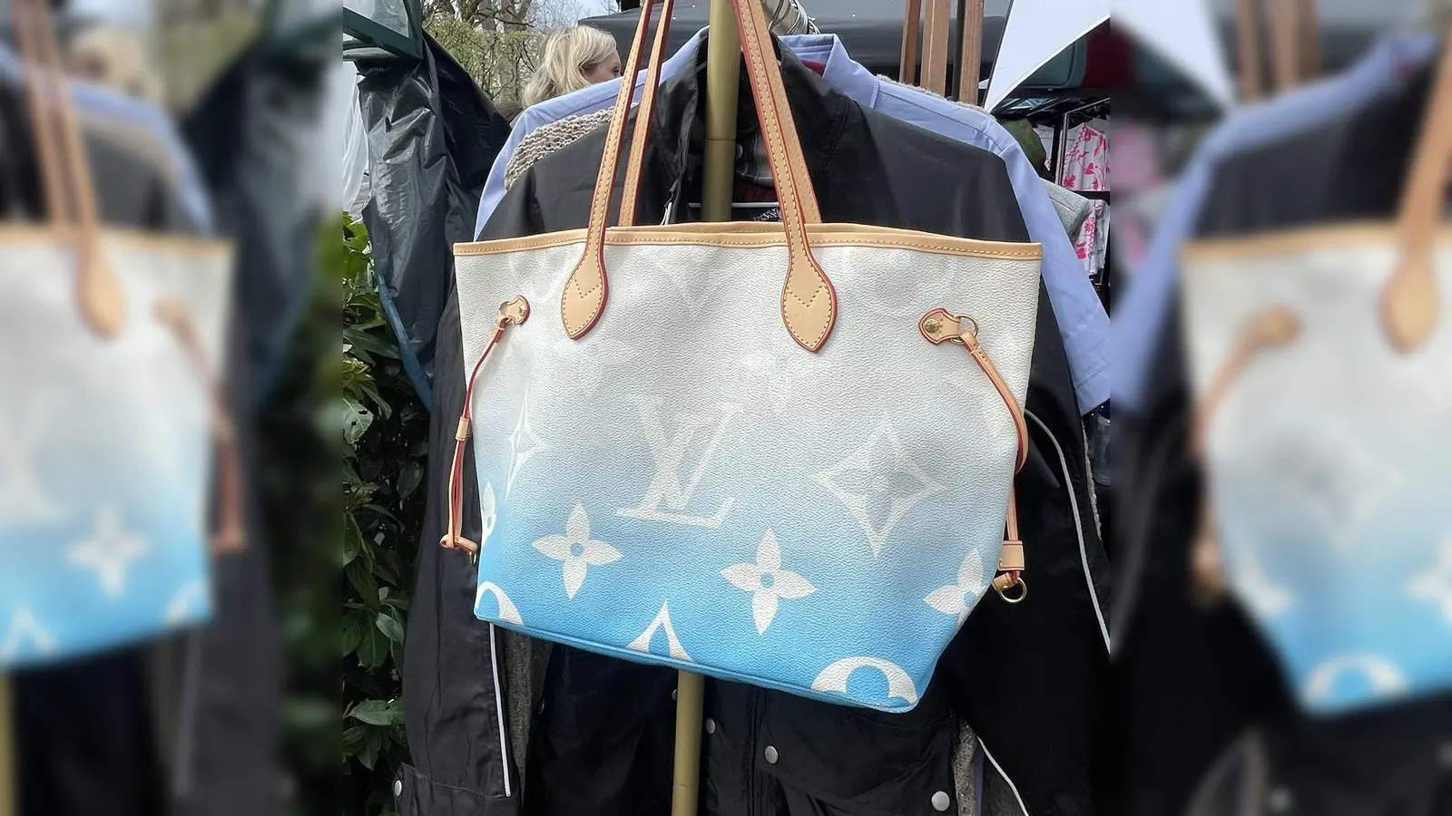 Chice Mode und coole Taschen, all' das gibt es beim Kleiderflohmarkt in Holzkirchen. (Foto: hw)