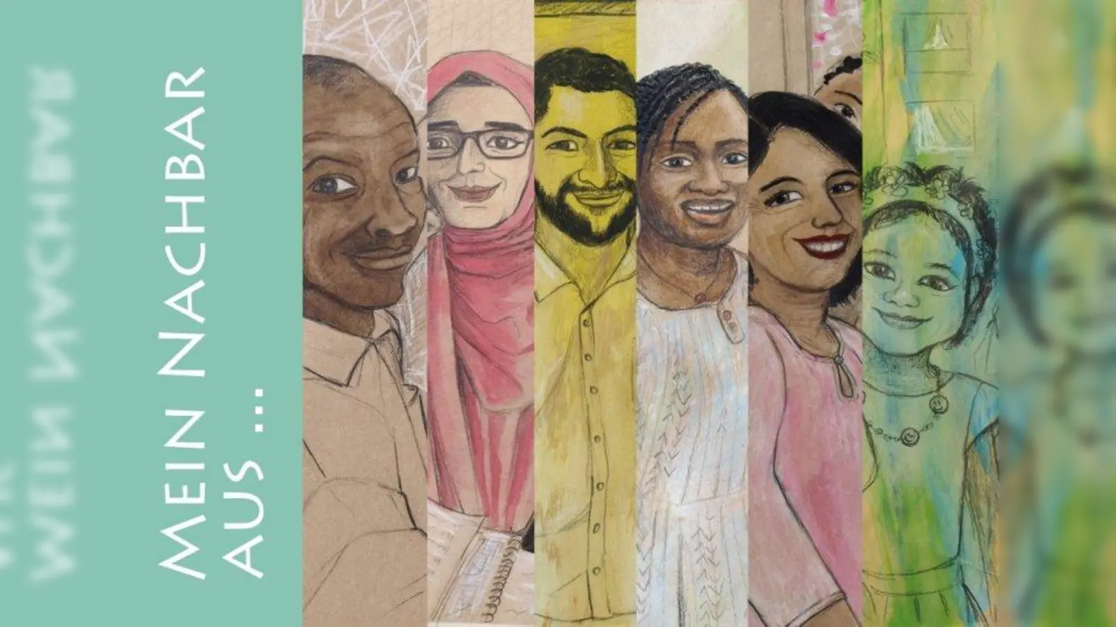 Die Ausstellung „Mein Nachbar aus...” ist vom 12. bis 18. Januar im Nachbarschaftstreff Hirschgarten zu sehen. (Foto: Nachbarschaftstreff Hirschgarten)