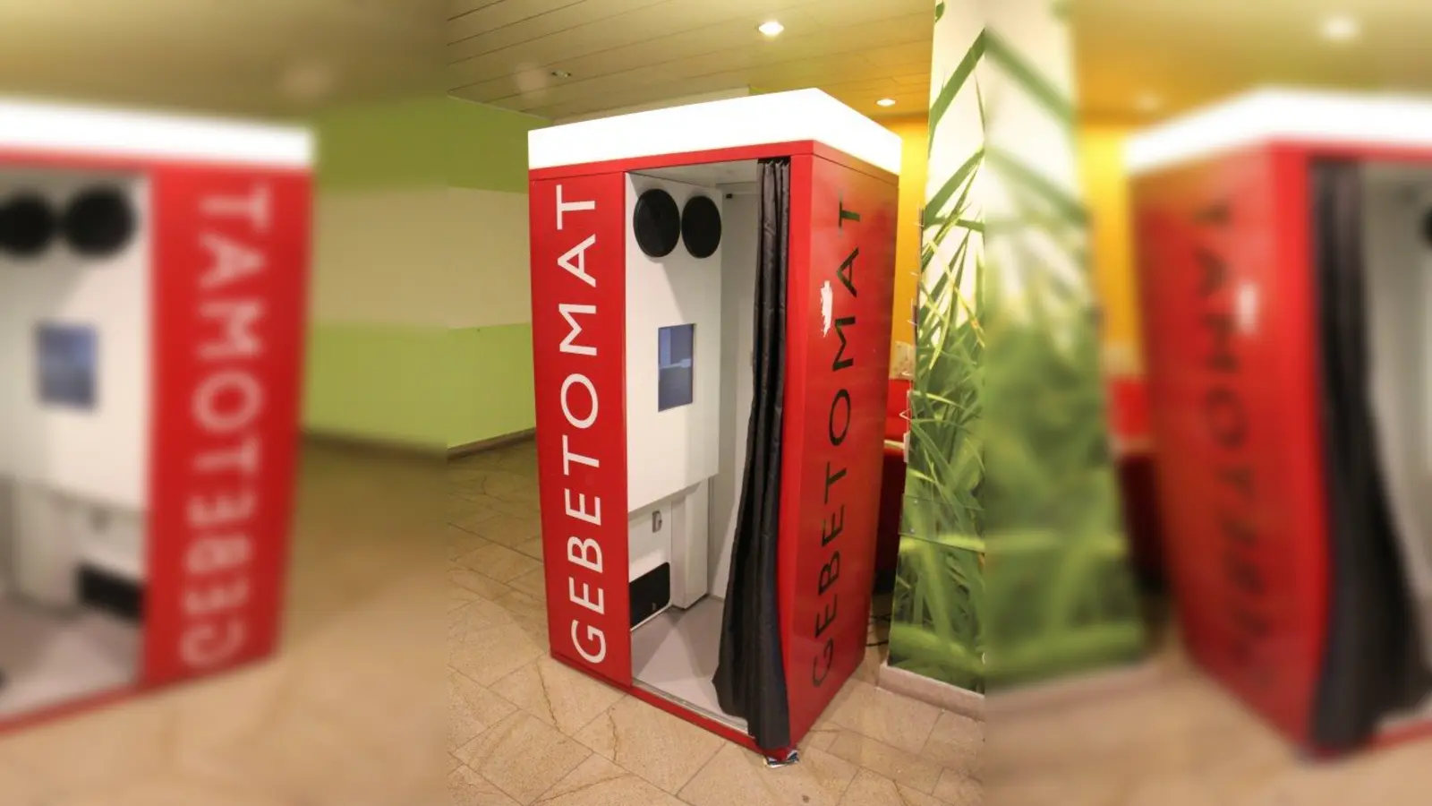 In der Pfarrei „Christkönig” steht während der Fastenzeit ein sogenannter „Gebetomat”. (Foto: Tom Dirschl)