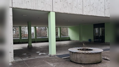 Der Eingang zum Pfarrzentrum St. Lukas ist neutral gehalten. (Foto: Huppertz)