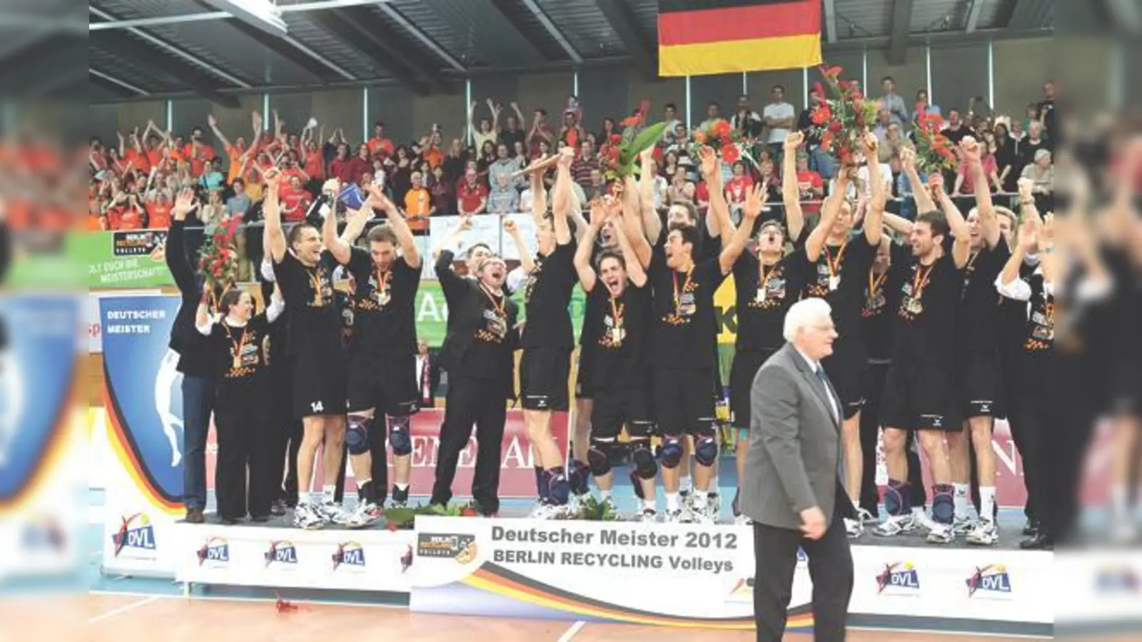 Die Berliner Recycling Volleys haben den Titel verdient.  Dennoch: Im Finale hat das glücklichere Team gewonnen.	  (Foto: Verein)