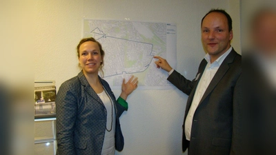 Rosa Kraus und Daniel Genée sind Ansprechpartner für das Sanierungsgebiet Neuaubing und Westkreuz. (Foto: pst)