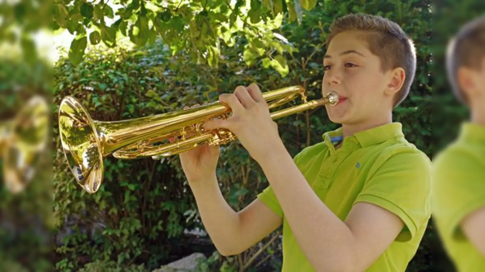 Trompeten-Virtuose schon mit 13: Tobias Krieger aus Sauerlach befindet sich derzeit mit dem Bundesjugendorchester auf Tournee.	 (Foto: Kohnke)