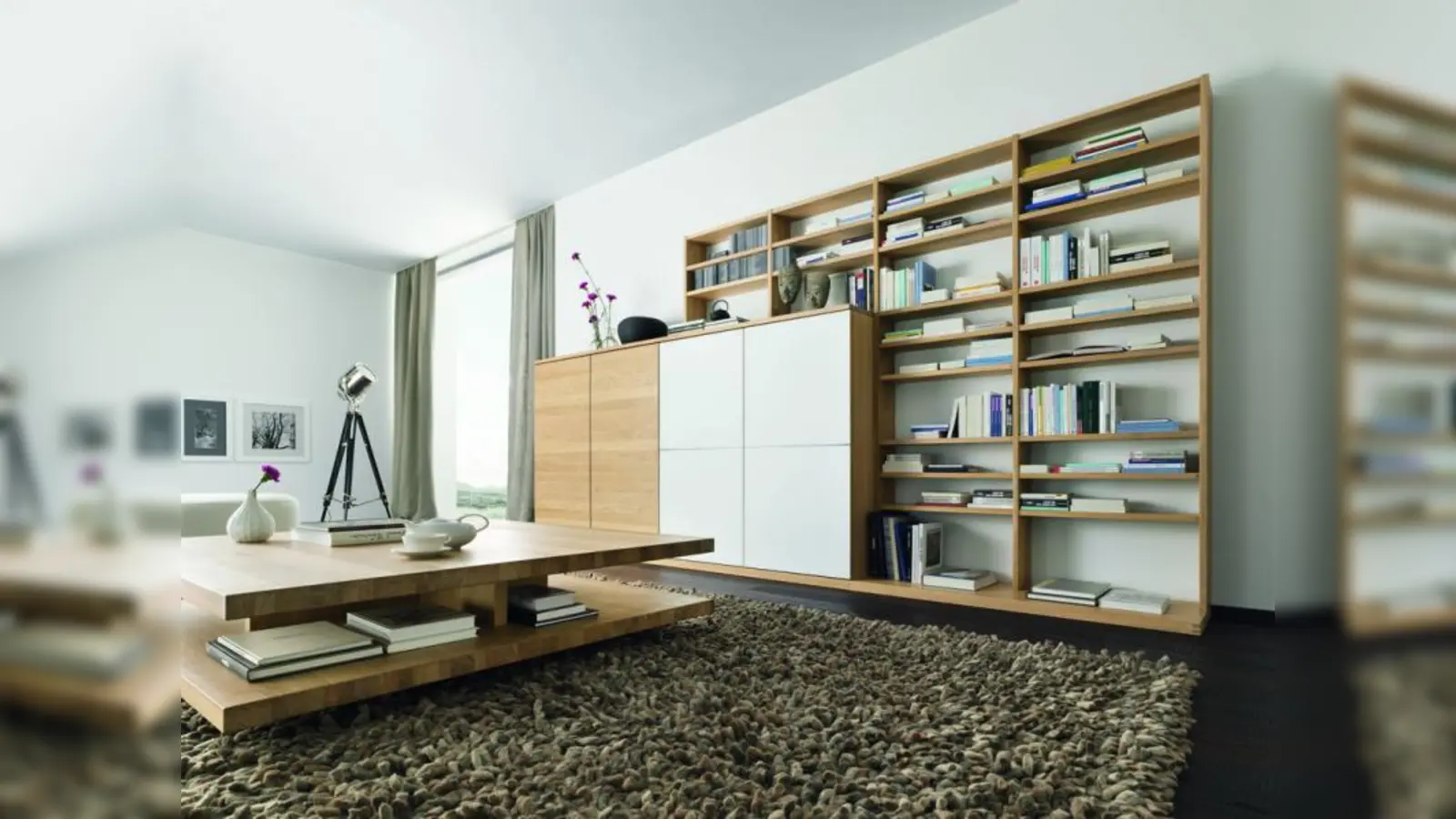 Wohnlich, gemütlich und nachhaltig:Möbel mit ökologischem Hintergrund sind in. (Foto: TEAM 7)