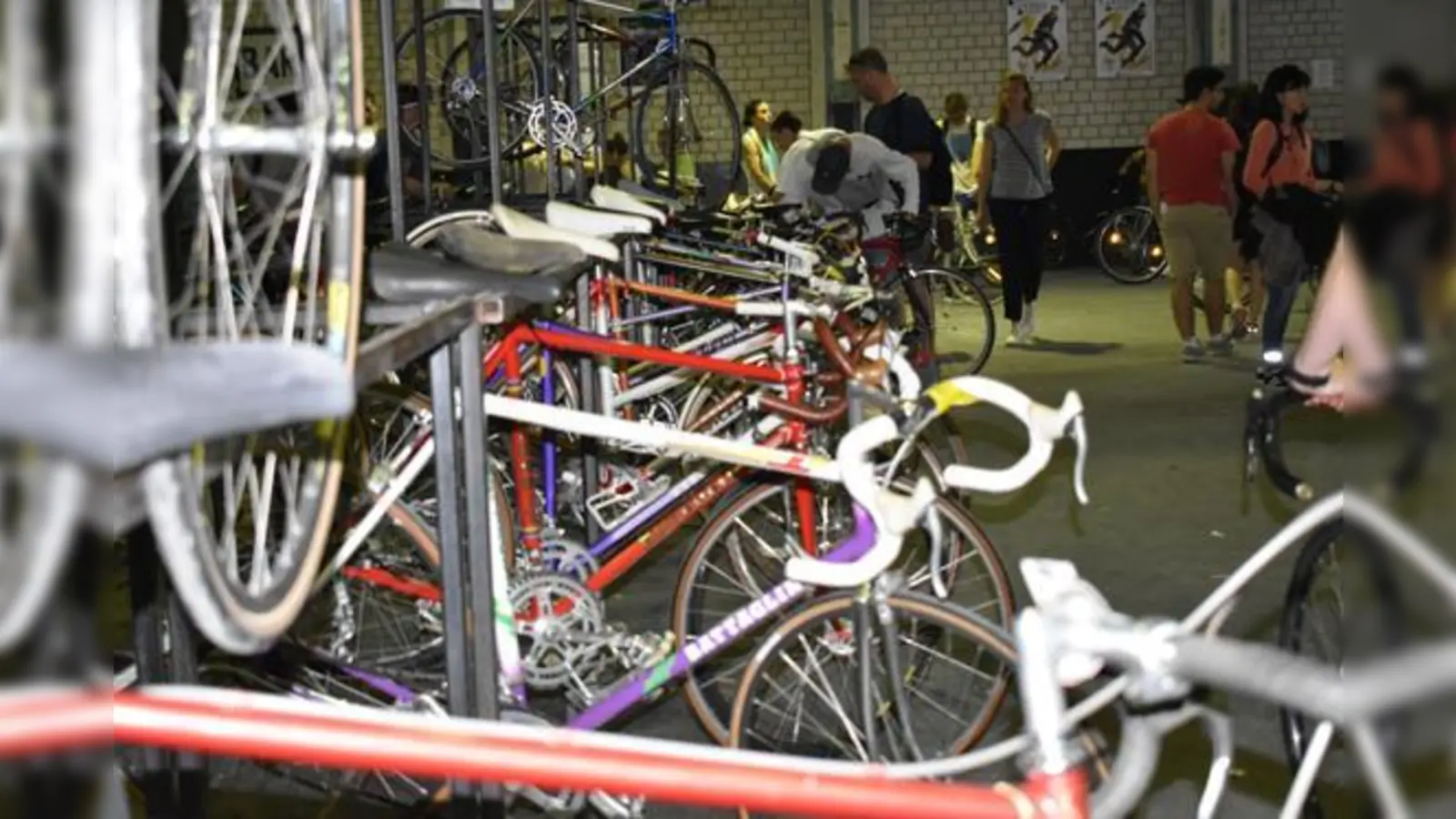 Die Radl-Hauptstadt München tut ihrem Namen alle Ehre: 	 Die Veranstaltung war sehr gut besucht.           (Foto: Mielcarek)