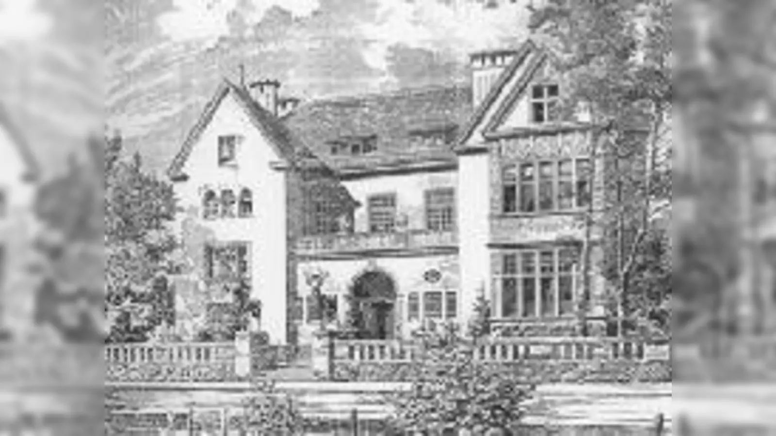 Die Villa Littmann, 1904,  (Bogenhausen.Foto: Verein)