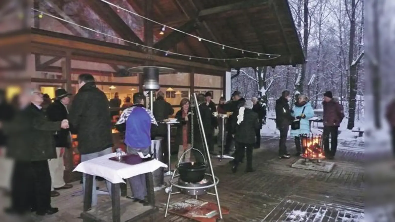 Der Tennsiclub feierte mit seinem Glühweinfest im Januar eine gelungene Premiere.	 (Foto: privat)