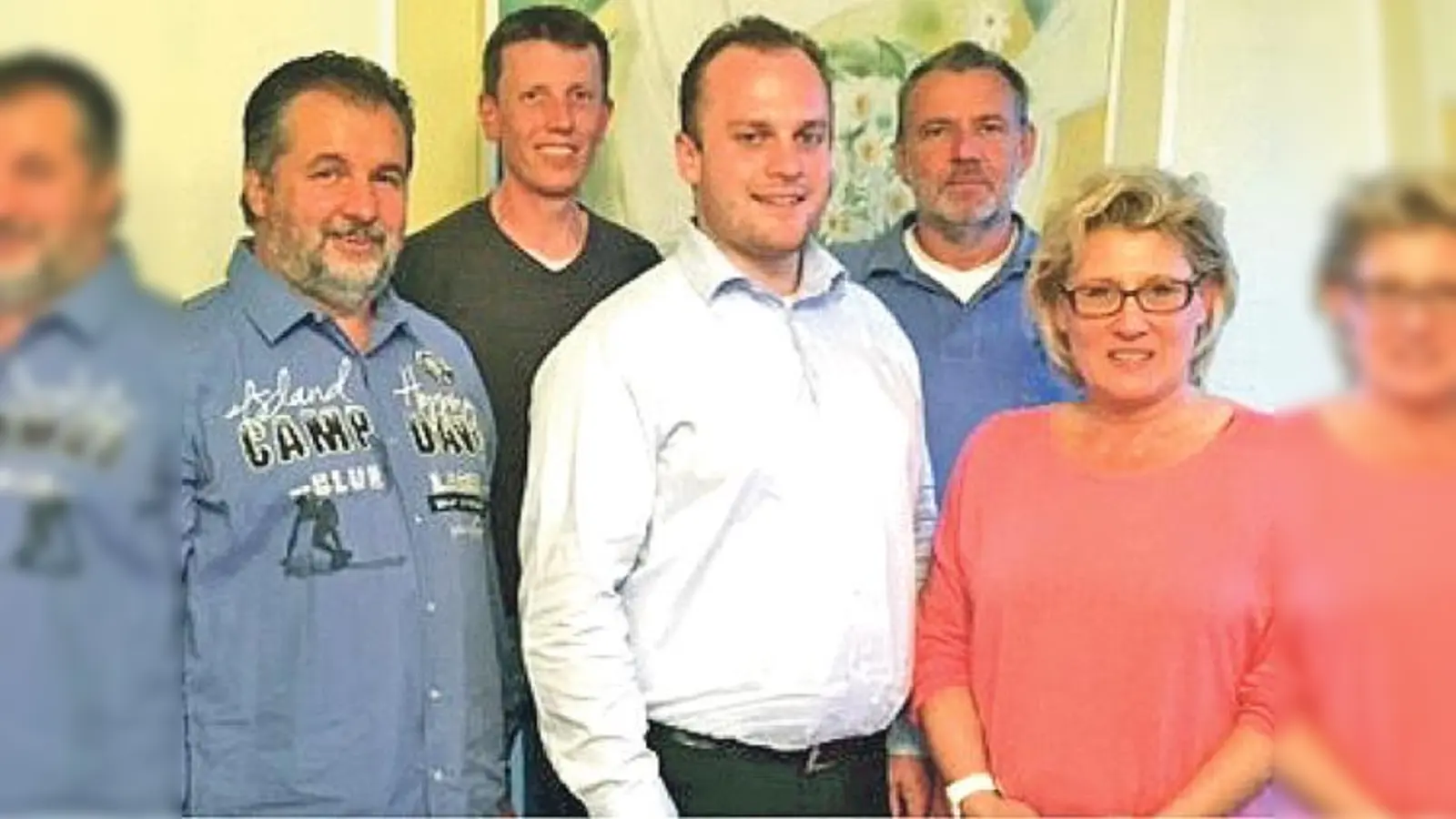 Neben Johannes Seitner (Mitte) als Vorsitzendem gehören dem FWG- Vorstand weiter an (v.l.n.r.): Sebastian Brunner, Hannes Bußjäger, Dr. Bodo Jaspert sowie Susanne Jaspert. 	 (Foto: FWG)