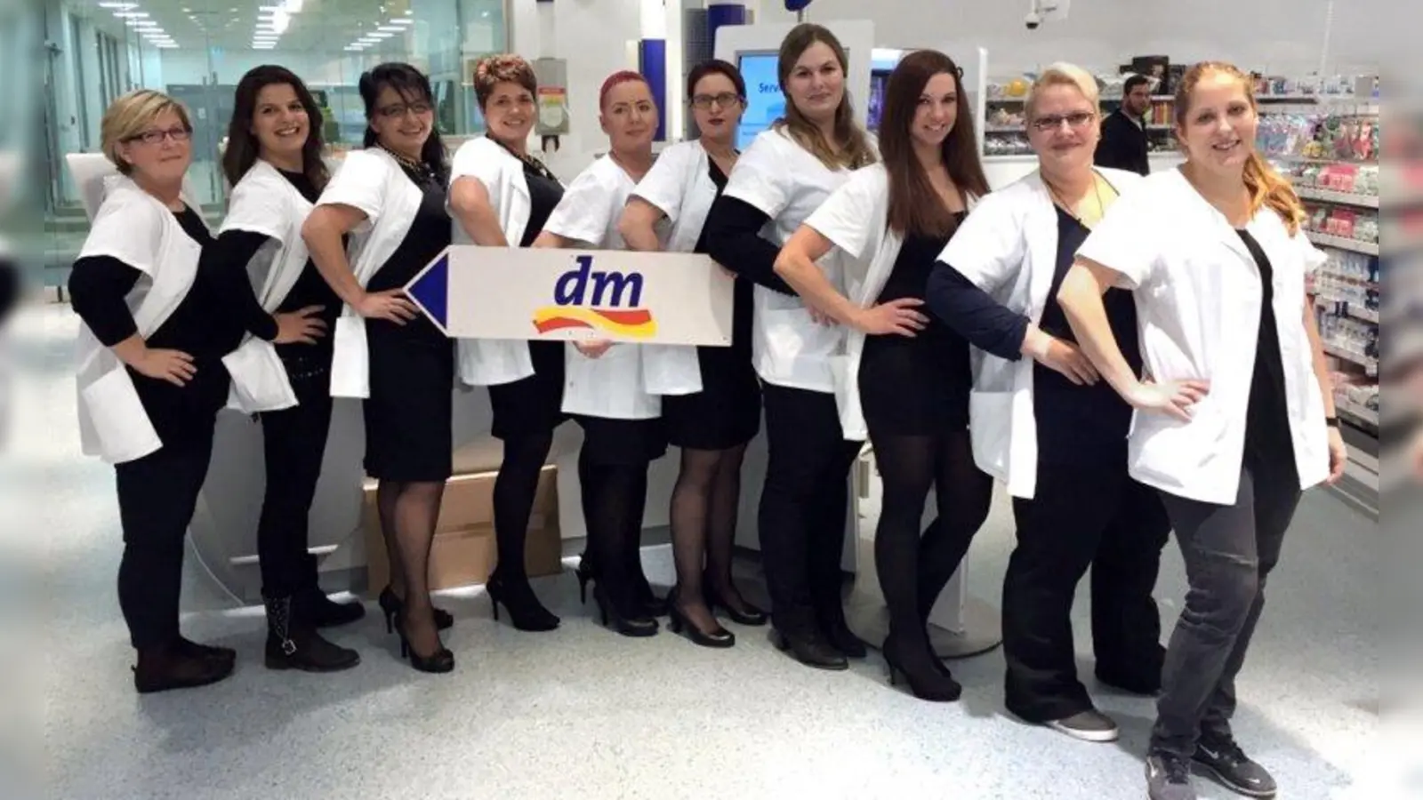 Zum Einstand haben die dm-Mitarbeiter einige Aktionen zur Begrüßung geplant. (Foto: dm)