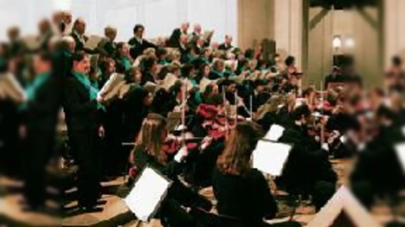 Zarte Mozartklänge erfreuen die Besucher.	 (Foto: VA)