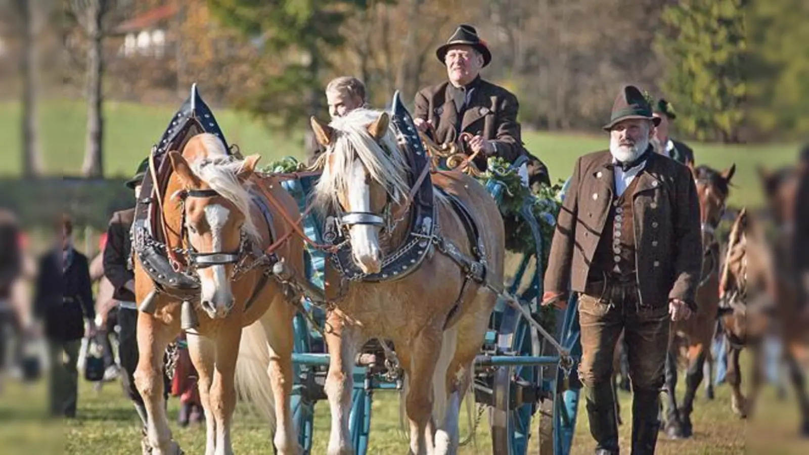 Ross und Reiter in feinem Zwirn.	 (Foto: Markus Wasmeier)