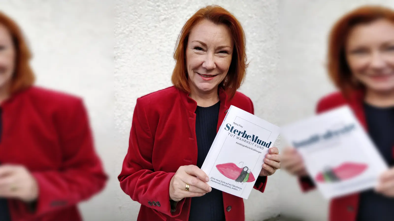 Petra Frey, Schauspielerin und Hospizbegleiterin erzählt von den anderen Momenten in der Sterbegleitung. (Foto: privat)