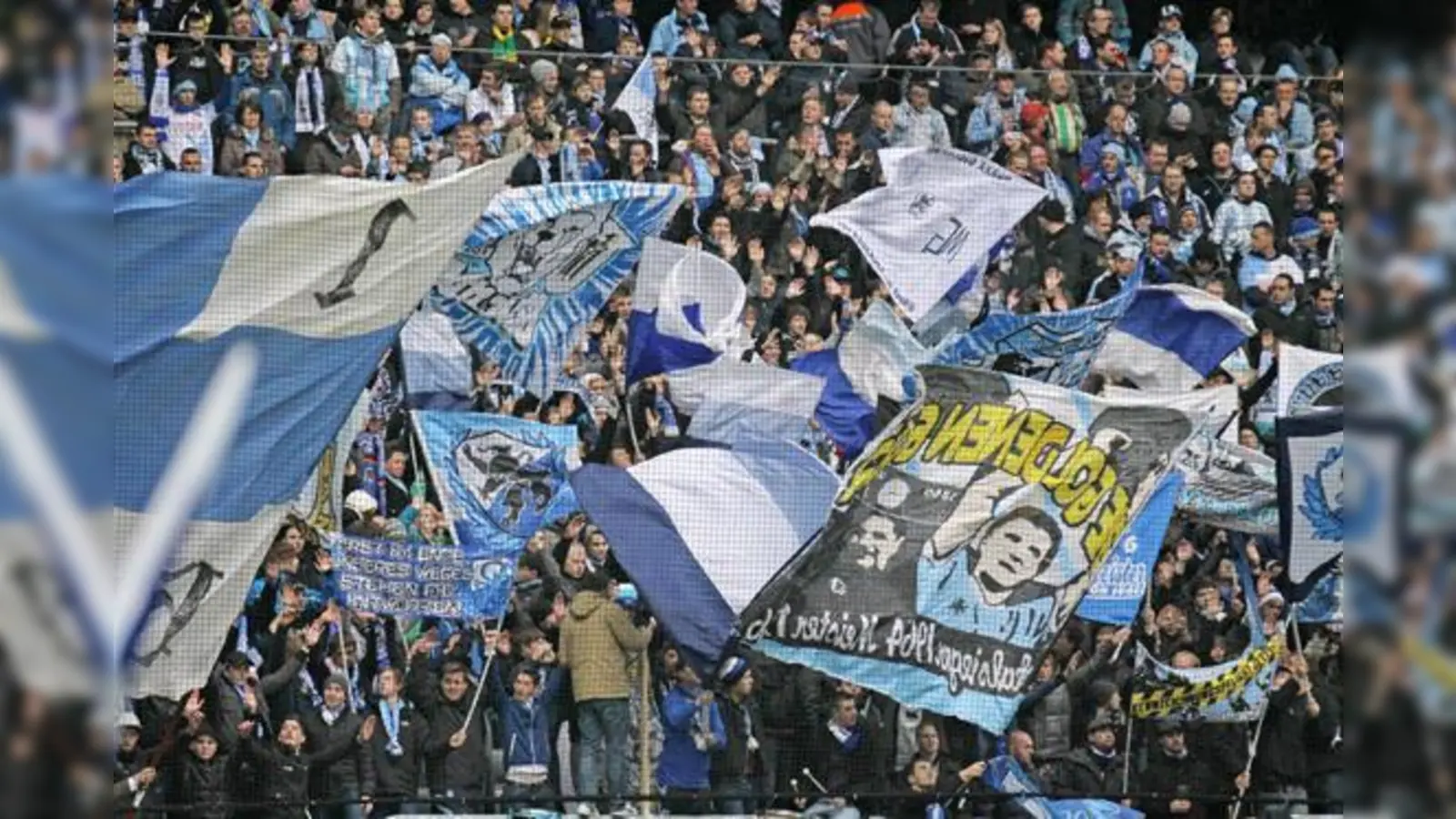 Letzte Auswärtsfahrt in diesem Jahr für die Anhänger des TSV 1860 München.  (Foto: A. Wild)