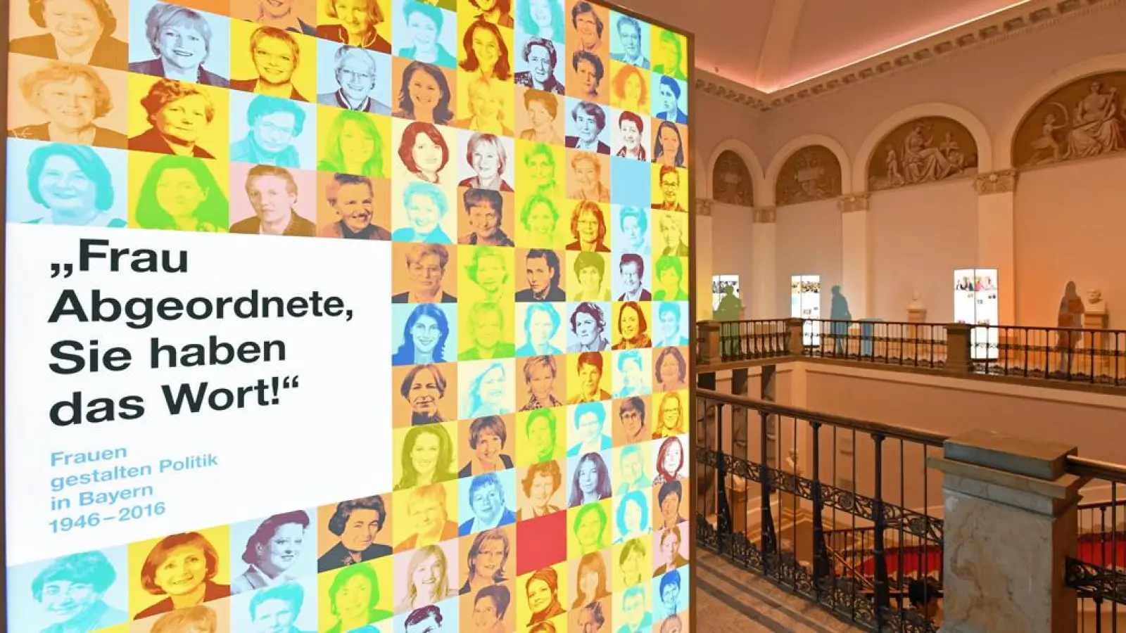 Vom 16. bis 19. Dezember kann man in Kirchseeon eine Wanderausstellung über Parlamentarierinnen im Bayerischen Landtag besuchen.  (Foto: Rolf Poss)