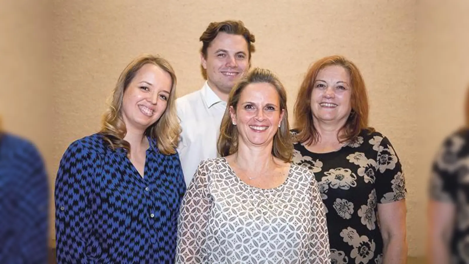 Der GVU-Vorstand präsentiert sich (v.r.): Waltraud Hiering, Susanne Röder, Jens Paulik und Sybille Leyk.	 (Foto: Weingast)