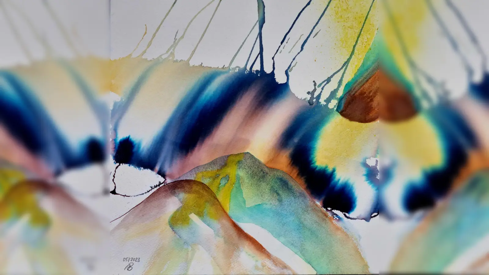 Dieses Werk von Andrea Bassermann trägt den Titel „Naturgewalt”. (Foto: Bassermann)