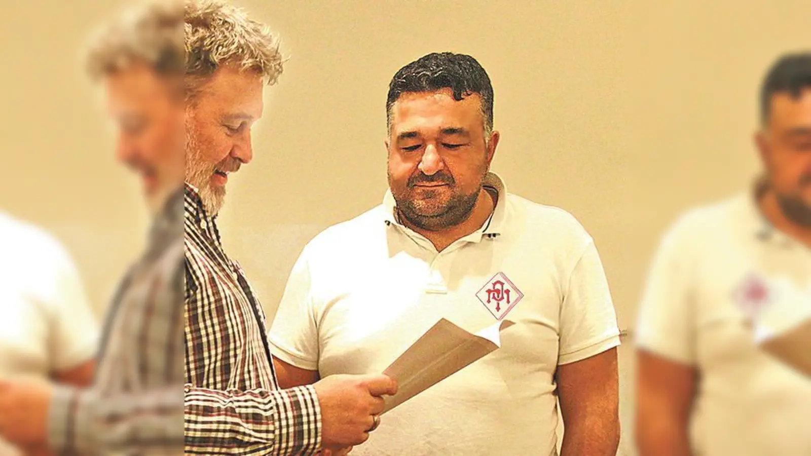 Der BJV ehrte Cayan Kaya (rechts), den Abteilungsleiter Judo beim TSV München-Ost.	 (Foto: Gülfidan Franz)