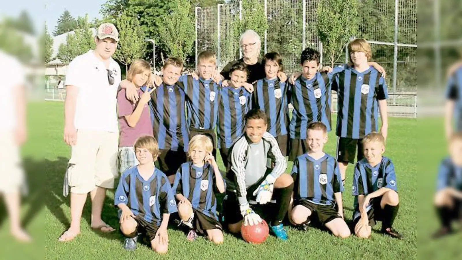 Drei Spiele vor Saisonende ist die D3 bereits Meister geworden. 	 (Foto: Verein)