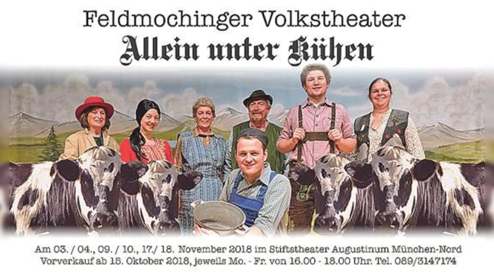 Der Vorverkauf für das urkomische Stück hat bereits begonnen. Leser der Münchner Wochenanzeiger können aber auch Karten gewinnen. 	 (Foto: VA)