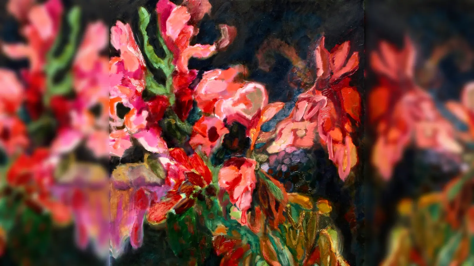 Zu sehen sind zarte florale Gebilde, die dennoch voller Wucht und Kraft sind. (Foto: Isabelle Chrétien-Brocker)