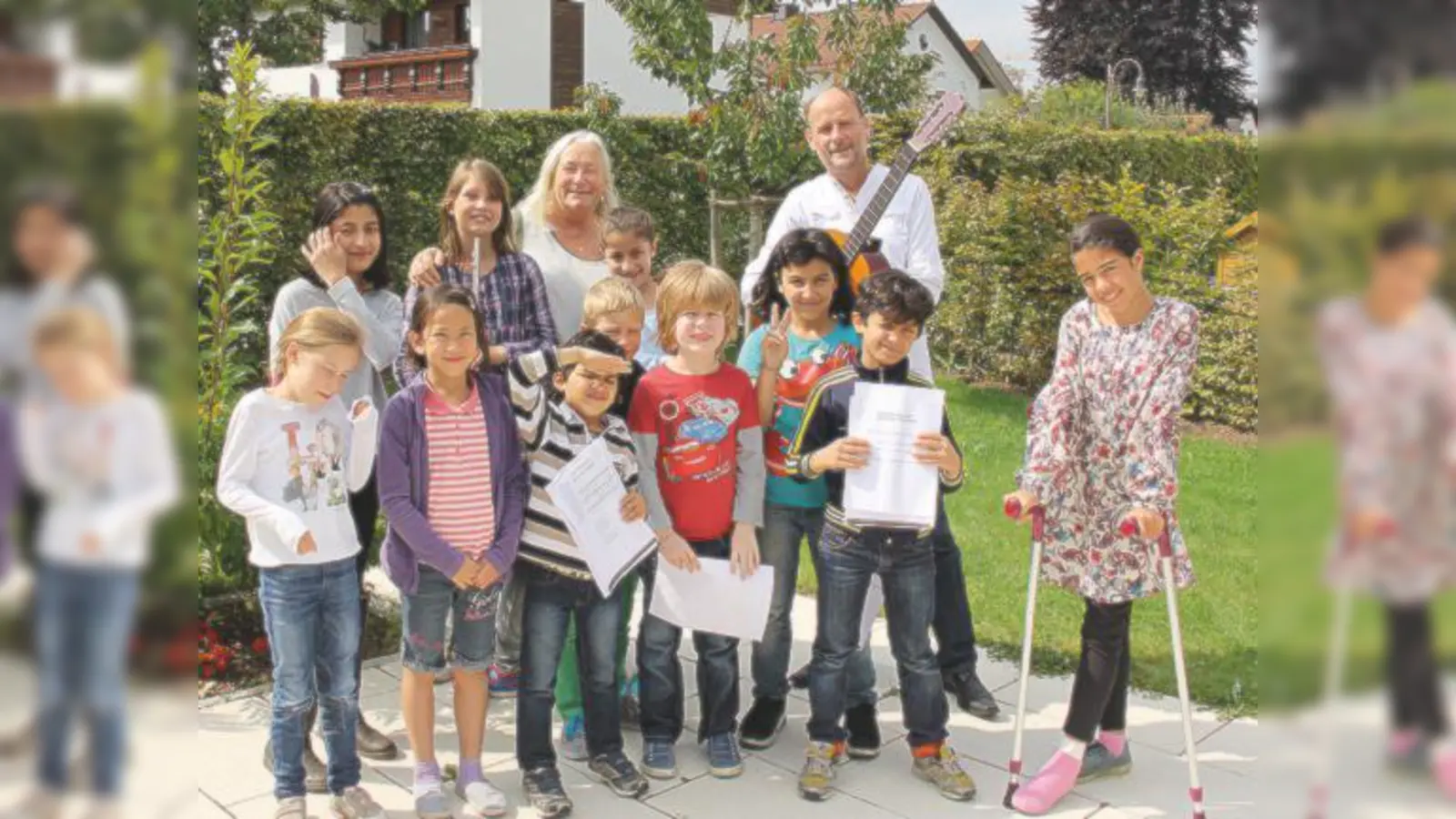 Die Kinder machten Musik  zur Freude der Senioren.	 (Foto: privat)