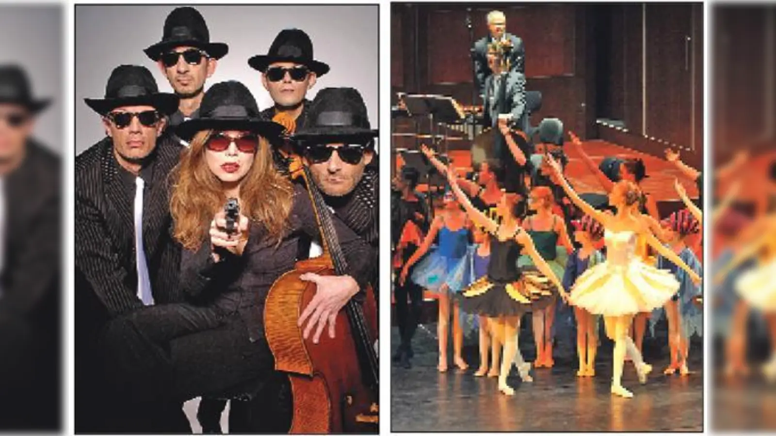 Die Cello Mafia wird beim Kultursommerfest die Besucher unterhalten, zuvor aber treten Musik- und Ballettschule gemeinsam auf.	 (Foto: VA/Schunk)