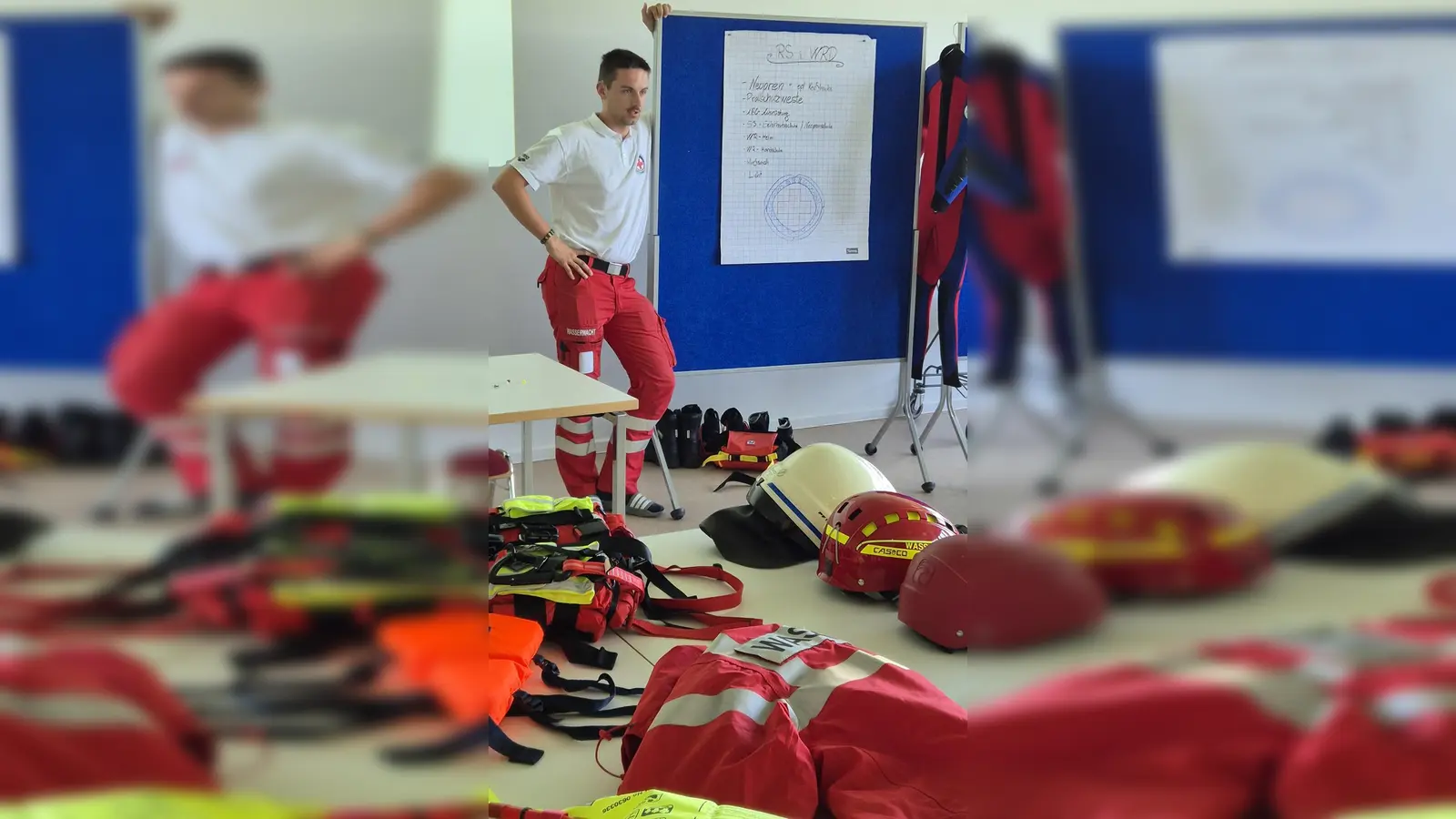 Die BRK-Wasserwacht hat kürzlich den Nachwuchs geschult. (Foto: BRK Ebersberg)