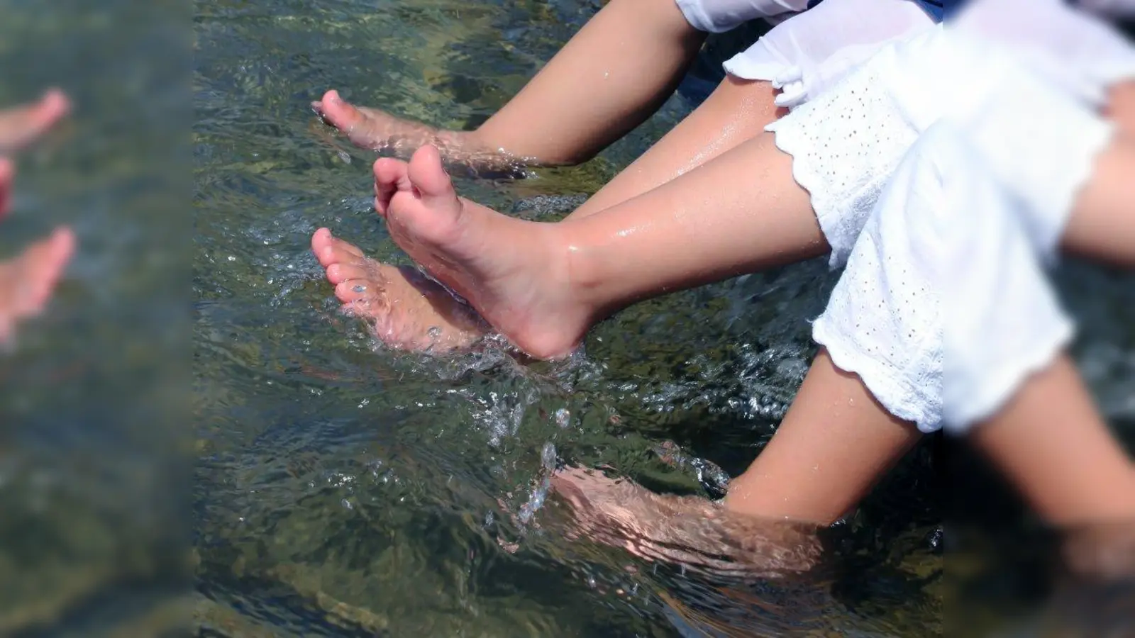 Erfrischen beim Kneippen im Westpark! Ein Laimer Bürger beantragt, dass die Kneipp-Anlage samt Barfuß-Station im Westpark instandgesetzt wird. (Foto: Helene Souza_pixelio.de)