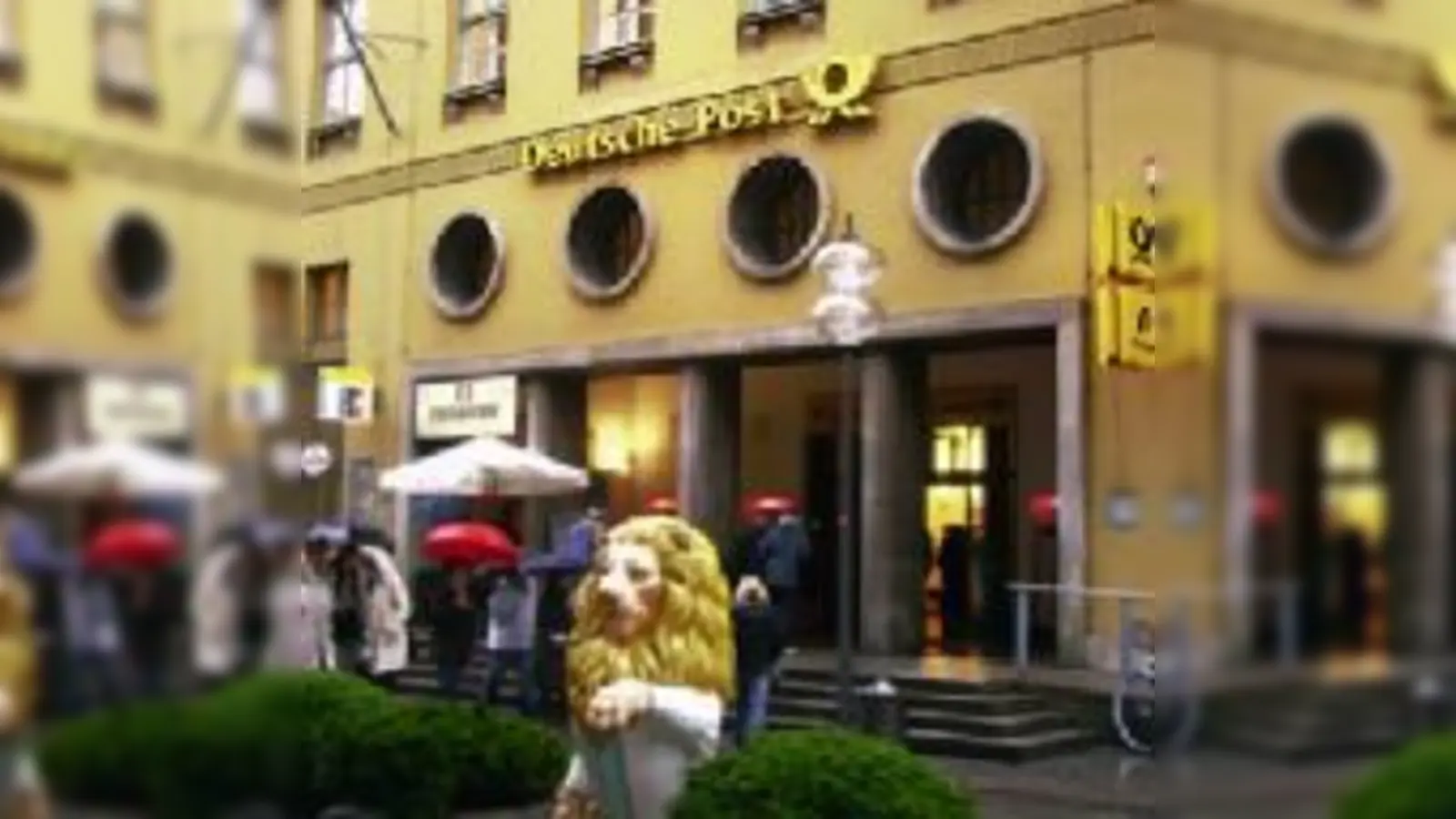 Für immer geschlossen! An der Residenzstraße 2 gibt es keine Post  (mehr.Foto: maho)