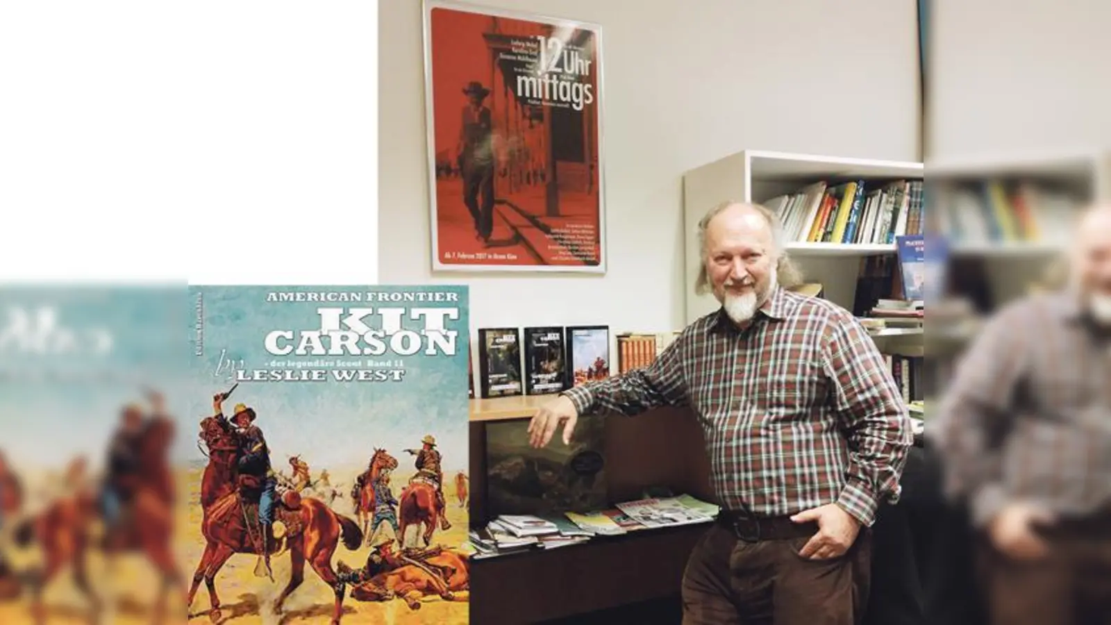 Der bodenständige Münchner Ludwig ­Webel ist der Westernromantiker Leslie West.	 (Foto: Anna-Lena Mitteregger)